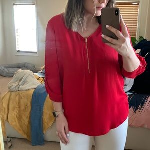 Red Blouse